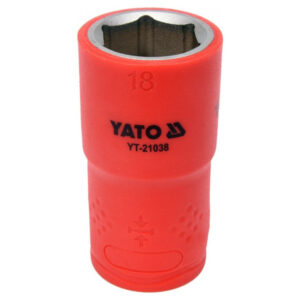 YATO Szigetelt dugókulcs 1/2" 18 mm 1000 V CrV