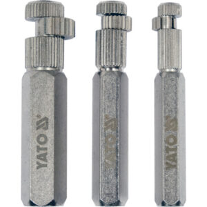 YATO Belső szerelvénycsavarozó készlet 3 részes 3/8", 1/2", 3/4"