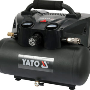 YATO Akkus kompresszor 8 bar 2 x 18 V (2 x 3,0 Ah akku + töltő)