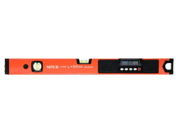 YATO Lézeres vízmérték 2 libella 610 mm