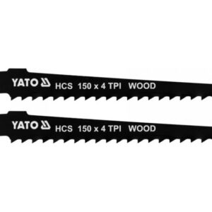 YATO Szablyafűrészlap fához 150/1,2 mm 4 TPI HCS (2 db)