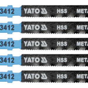 YATO Dekopírfűrészlap fémre T-befogás 21TPI 75/1,0 mm HSS (5 db)