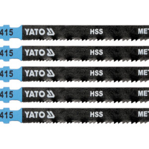 YATO Dekopírfűrészlap fémre T-befogás 24-10TPI 100/1,0 mm HSS (5 db)