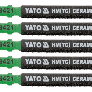 YATO Dekopírfűrészlap kerámiára T-befogás 75/1,2 mm HM/TC (5 db)