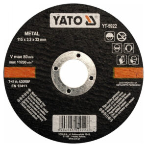 YATO Vágókorong fémre 125 x 1,2 x 22 mm