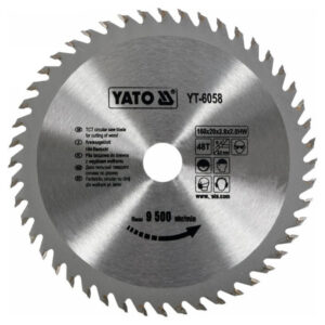 YATO Fűrésztárcsa fához 160 x 20 x 2,0 mm / 48T