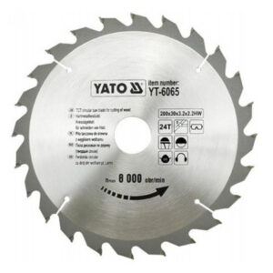YATO Fűrésztárcsa fához 200 x 30 x 2,2 mm / 24T
