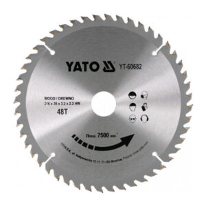 YATO Fűrésztárcsa fához 216 x 30 x 2,2 mm / 48T
