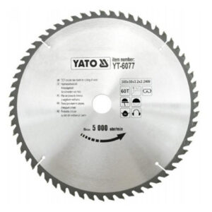 YATO Fűrésztárcsa fához 300 x 30 x 2,0 mm / 60T
