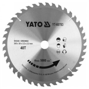 YATO Fűrésztárcsa fához 305 x 30 x 2,2 mm / 40T