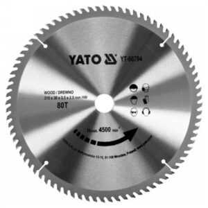 YATO Fűrésztárcsa fához 315 x 30 x 2,5 mm / 80T
