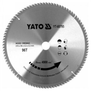 YATO Fűrésztárcsa fához 315 x 30 x 2,2 mm / 96T
