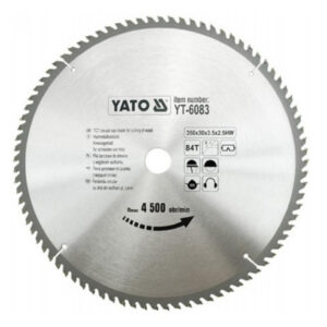 YATO Fűrésztárcsa fához 350 x 30 x 2,5 mm / 84T