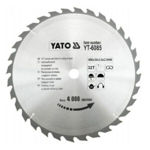 YATO Fűrésztárcsa fához 400 x 30 x 2,8 mm / 32T