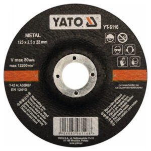 YATO Vágókorong fémre 125 x 2,5 x 22,2 mm