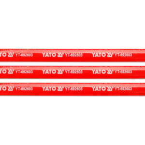 YATO Ácsceruza 175 mm fára piros (3 db)