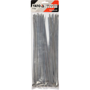 YATO Kábelkötegelő Inox 300 x 4,6 mm (100 db)