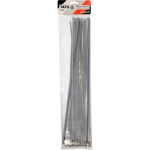 YATO Kábelkötegelő Inox 450 x 4,6 mm (100 db)