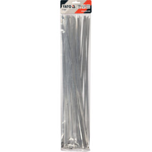 YATO Kábelkötegelő Inox 500 x 4,6 mm (100 db)