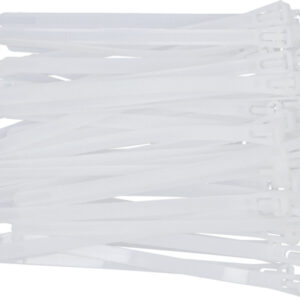 YATO Kioldható kábelkötegelő 7,6 x 150 mm fehér (100 db)