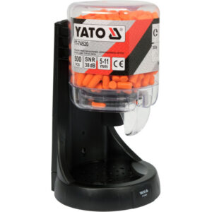 YATO Füldugó 5-11 mm pultra helyezhető tartóban (250 pár)
