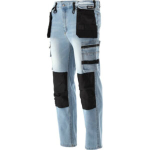 YATO Munkavédelmi farmer hosszúnadrág L/XL-es méret 17 zsebes