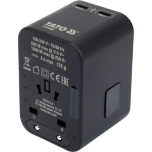 YATO Utazó adapter 65 W