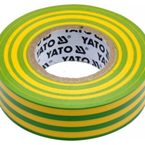 YATO Szigetelőszalag 19 x 0,13 mm x 20 m zöld-sárga