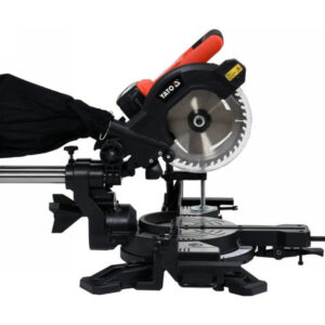 YATO Akkus lézeres gérvágó 185 mm 18 V Li-Ion (1 x 4,0 Ah akku + töltő)