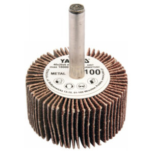 YATO Csapos lamellás csiszolókorong 40 x 20 x 6 mm / P100