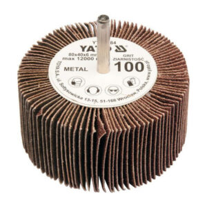 YATO Csapos lamellás csiszolókorong 80 x 40 x 6 mm / P150