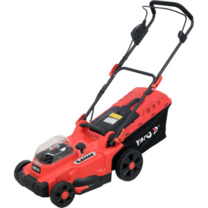 YATO Akkus fűnyíró 370 mm 2 x 18 V (akku és töltő nélkül)