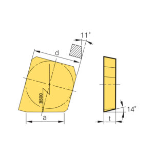 SPEX 1504 EDL-1 G10 marólapka