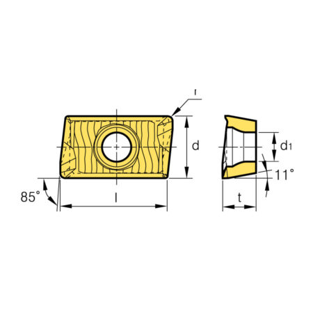 APKT 1604PDSR MM PC6510 marólapka