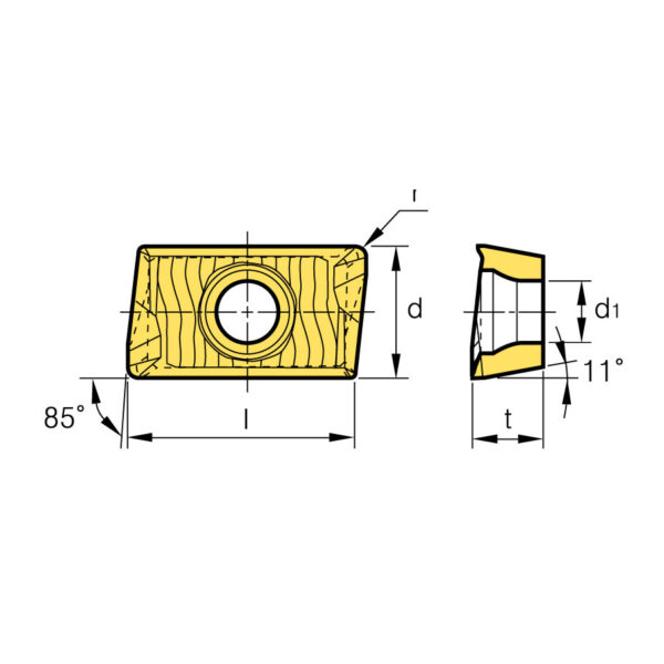 APKT 1604PDSR MM PC6510 marólapka
