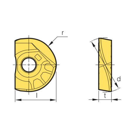 LBH 100 PC210F marólapka