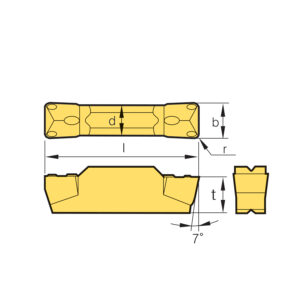 MGMN 400 G NC3120 váltólapka
