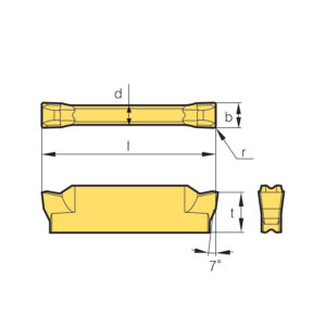 MGMN 400-02-R NC3030 váltólapka
