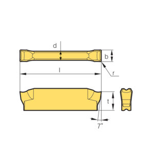 MGMN 500-04-L PC5300 váltólapka