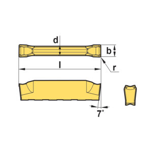 KGMN 500-03-L NC3225 váltólapka