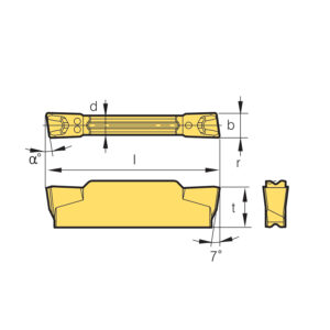 MGMR 300-8D-PT NC3225 váltólapka