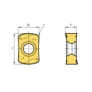 LNMX 040205R MM PC5300 marólapka