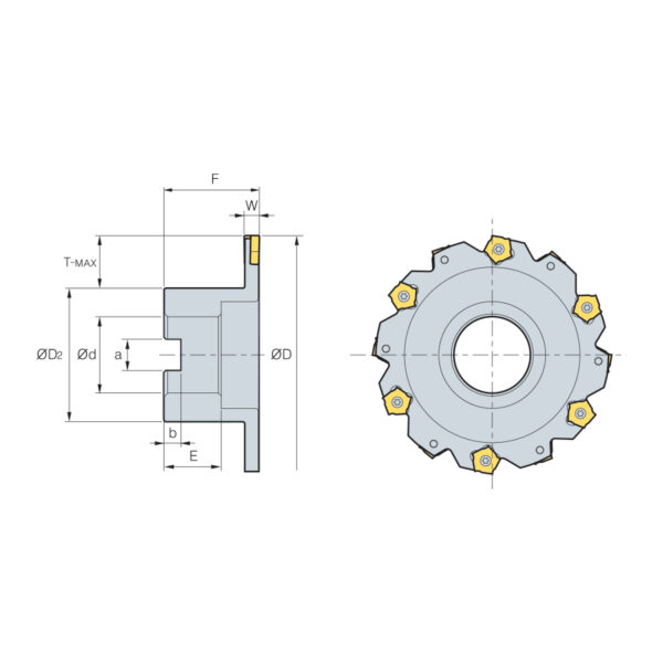 SPBM 125-10R tárcsamaró KEG