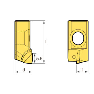 BAMPR XAF DP90-1 PCD marólapka