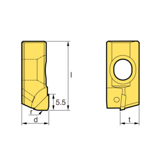BAMPR XAWR DP150 PCD marólapka