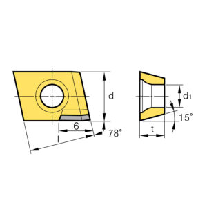 CDEW 1204R NAF DP90-1 PCD marólapka