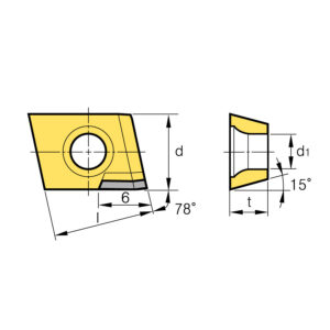 CDEW 1204R NAW DP200 PCD marólapka