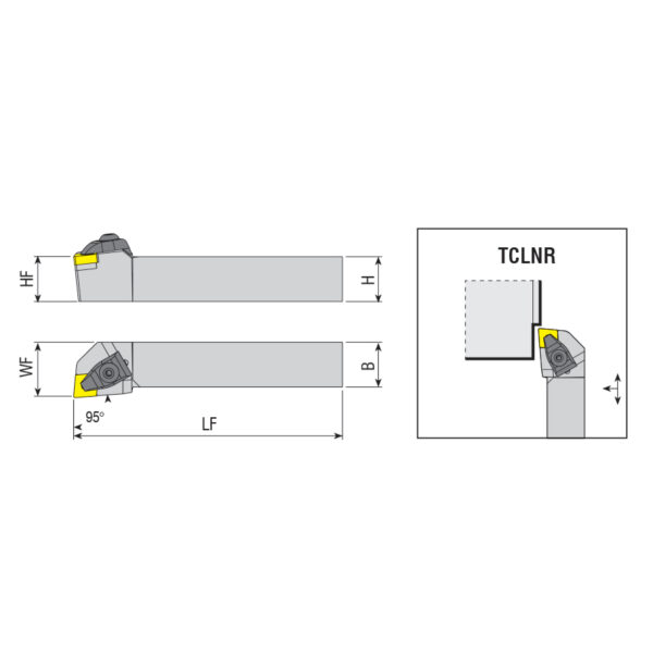 TCLNR 3232 P16 esztergakés
