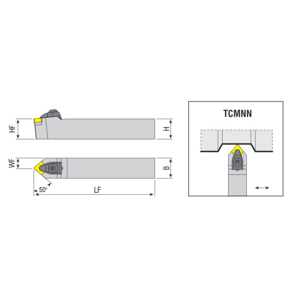 TCMNN 3232 P12 esztergakés