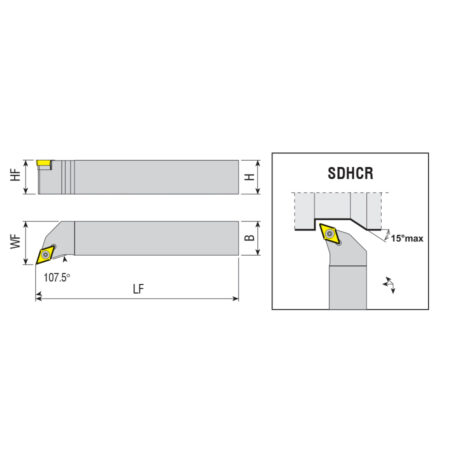 SDHCR 1010 E07 esztergakés